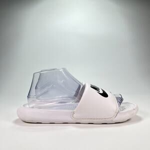Nike Victori One Slide White Comfort Slip On Sandals CN9677-100 Women's Size 7